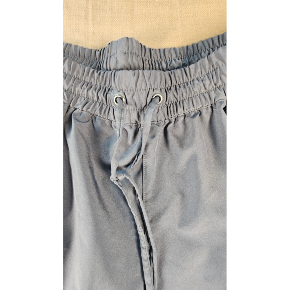 Mondetta Womens XL Slate Blue Elastic Waist Drawstring Active Shorts Pockets - Picture 2 of 9